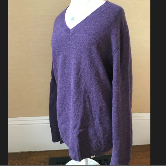 ACNE Purple Sweater, Lambs Wool - Picture 2 of 13